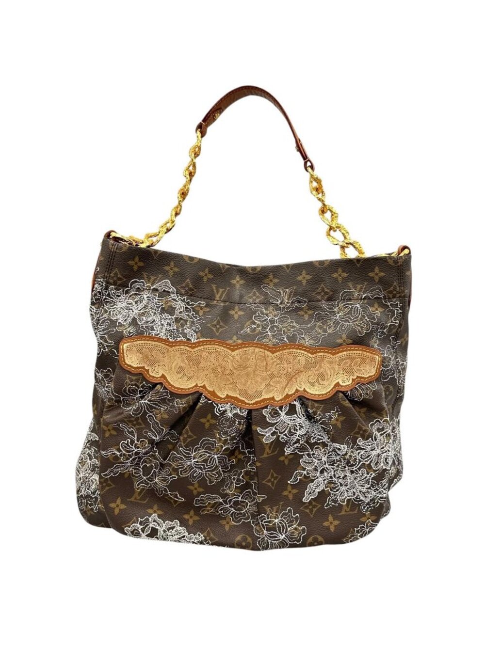 Louis Vuitton Monogram Dantelle Fersen Handbag Brown